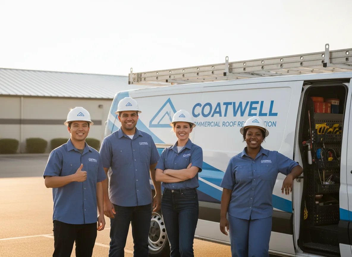 Commercial roof coating company in Pettigrew, AR